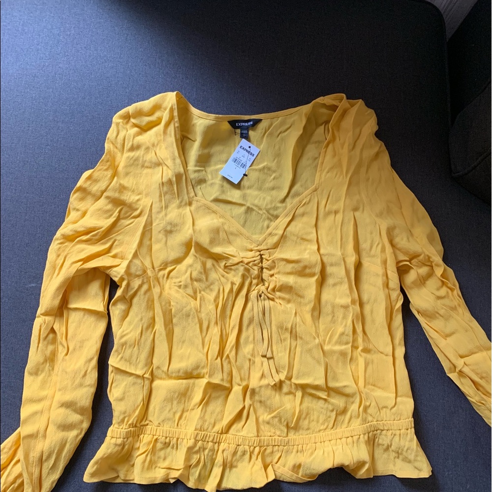 Yellow shirt
